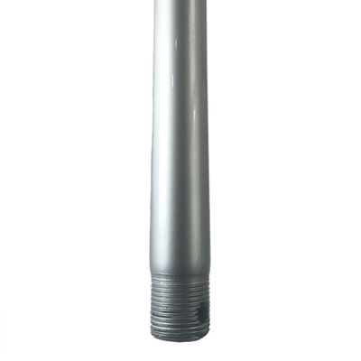 60in Ceiling Fan Extension Downrod in Automotive Silver for Modern Forms Smart Fans