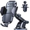 andobil Car Phone Holder, 2026 Military-Grade 89lbs Strongest Suction Phone Holders for Your Car Dashboard/Windshield/Vent Easy Clamp Car Phone Mount Stand for iPhone 17 16 15 14 13 Pro Max Samsung view 1