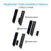 Naztech MagBuddy 2 Pack Magnet Phone Case Plate - Adhesive Metal Plate for Phone Magnet Strong Magnetic Sticker Magnetic Plates with Adhesive Backing Metal Stickers for Magnets for iPhone & Android view 4