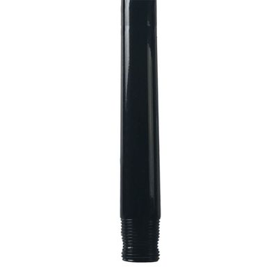 72in Ceiling Fan Extension Downrod in Gloss Black for Modern Forms Smart Fans