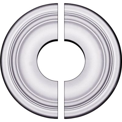 Ekena Millwork CM09MA2-03500 9 5/8"OD x 3 1/2"ID x 1 1/8"P Maria Ceiling Medallion, Fits Canopies up to 3-1/2", 2 Piece