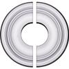 Ekena Millwork CM09MA2-03500 9 5/8"OD x 3 1/2"ID x 1 1/8"P Maria Ceiling Medallion, Fits Canopies up to 3-1/2", 2 Piece view 1
