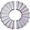 Ekena Millwork CM09SH2-03500 9"OD x 3 1/2"ID x 1 3/8"P Shakuras Ceiling Medallion, Fits Canopies up to 3-1/2", 2 Piece view 1