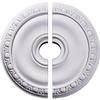 Ekena Millwork CM20JA2 20"OD x 3 5/8"ID x 1"P Jackson Ceiling Medallion, Fits Canopies up to 5-1/8", 2 Piece view 1