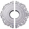 Ekena Millwork CM22OR2 22"OD x 6 1/4"ID x 1 3/4"P Orrington Ceiling Medallion, Fits Canopies up to 6-1/4", 2 Piece view 1