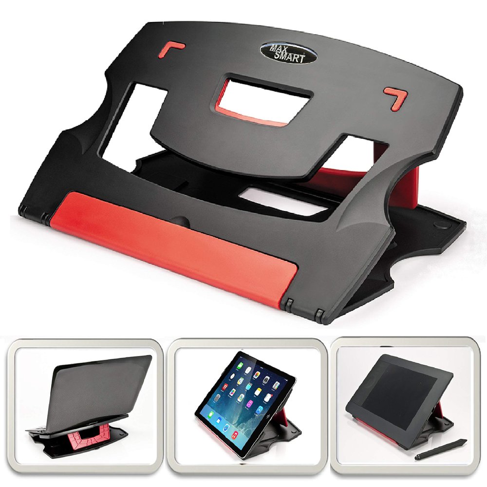 MAX SMART Drawing Tablet Stand, Foldable, Portable, Adjustable Compatible with iPad Pro, Wacom and More