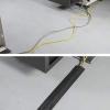 D-Line FC83B Medium Duty Linkable Floor Cable Cover/Cable Protector | Protect Cables & Prevent a Trip Hazard | 6 Foot (L) - Cable Cavity 1 3/16 W x 3/8 H | Black view 3