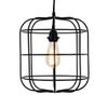 Yosemite Home Decor Hakissa 1-Light Transitional Metal Pendant in Black view 3
