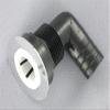 Replacement Boat Parts Sink Drain w/Chrome Flange Basket, 1" Hose Barb view 1