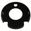 Field Sport Mil-Spec Handguard End Cap, .750 " Diameter Round Notched, Rigid Steel Electrophoretic Paint Finish view 1