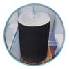 DI Home & Style Fabric Print 100% Polyester Sink Skirt Hides Pipes Adds Bathroom Storage Space Black Diamond Design by Dependable Industries Inc. Essentials view 2