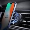 Magnetic Phone Holder for Car, WixGear [2 Pack] Universal Air Vent Magnetic Phone Mount for Car, Car Phone Holder Mount for Cell Phones and Mini Tablets with 4 Metal Plates view 2