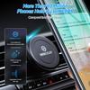 Magnetic Phone Holder for Car, WixGear [2 Pack] Universal Air Vent Magnetic Phone Mount for Car, Car Phone Holder Mount for Cell Phones and Mini Tablets with 4 Metal Plates view 4