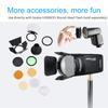 Godox AK-R1 Accessories Kit for V1 / V1mid/ V1 Pro / V100 / H200R / AD100PRO Round Head Flash Accessories Easy to Use view 2