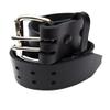 Dangerous Threads Heavy Duty 2" Wide Genuine Leather Work Belt/Tool Belt - Various Sizes and Colors (46, Black) view 1