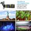 SEVENKA Cell Phone Camera Lens Kit, 18X Telephoto Lens with Remote Shutter, Tripod, Fisheye, Macro and Wide Angle Lens for iPhone 11 Pro Max X XS Max XR/8/7/6/6s Samsung Android Smartphone Black view 2
