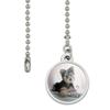 Yorkie Yorkshire Terrier Puppy Dog Musical Instrument Ceiling Fan and Light view 2