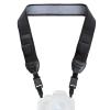 USA Gear TrueSHOT Camera Strap Neoprene Camera Straps - Padded Neck Strap, Pockets, and Quick Release Buckles - Compatible with Canon, Nikon, Sony and More DSLR and Mirrorless Cameras (Black) view 1