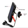 SOLAR FLASHLIGHT WITH CELLULAR PHONE CHARGER view 2