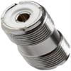 Pro Trucker Female to Female SO-239 Coax Connector Barrel Coax Adapter view 1