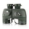 AOMEKIE Marine Binoculars for Adults 10x50 Waterproof Binoculars with Rangefinder Compass BAK4 Prism FMC Lens for Birdwatching Hunting Boating view 1