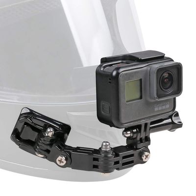 Motorcycle Helmet Chin Mount Kit Compatible with GoPro 13/12/11/10/9, DJI Action 6/5 Pro/4/3, AKASO and More Action Cameras