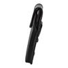 Turtleback Belt Clip Case Compatible with LG G7, Vertical Black Holster with Flush Leather Covered Metal Belt Clip, Black Leather Pouch view 3