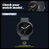 Orzero (4 Pack) Smartwatch Screen Protector Compatible for Garmin Forerunner 255, Forerunner 255 Music 46mm (Not for Forerunner 255S) Tempered Glass Screen Protector, 2.5D Arc Edges 9H HD Bubble-Free view 2