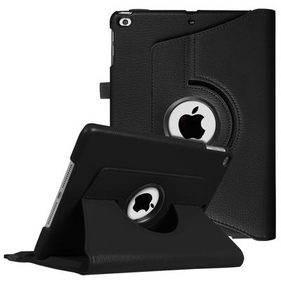 Fintie Rotating Case for iPad 6th / 5th Generation (2018/2017), iPad Air 2 / Air 1 (9.7 Inch) - 360 Degree Rotating Stand Cover Auto Sleep Wake, Black