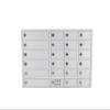 FixtureDisplays 24-Slot Cellphone USB Charging Station Lockers Assignment Mail Slot Box 24 W x 15 H x 9"D Big (8.2") and Small (4.4") Slots 15255 view 2