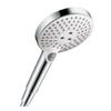 hansgrohe Raindance Select S 125 hand shower, 3 spray modes, white/chrome view 1