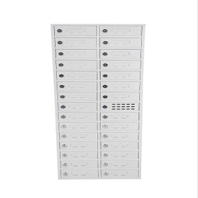 FixtureDisplays 30-Slot UL Cellphone Charging Station Locker Compatible with Mini Charger 15251NEW