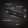 JARDLITE LED Emergency Handheld Flashlight with Adjustable Focus, Water Resistant, 5 Modes, Best Tactical Flashlight for Emergency, Camping and Fishing, 2 Pack view 2