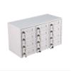 FixtureDisplays 12-Slot Cellphone Charging Station Locker Works with Mini Assignment Mail Slot Box 15258-2D view 2
