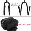 Geekria Wall Mount Bracket and Dust Cover, Compatible with Most VR Headsets, HTC Vive Accessories and VR Devices, Storage Shelf (Black) view 2
