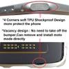 Dngn Moto Z2 Play Case,[with 1 Back Film ] Aluminum Metal Bumper Frame Cover Compatible with Moto Mods Protective for Motorola Moto Z2 Play(Black) view 3