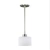 Generation Lighting 6128801EN3-962 Canfield Pendant, 1-Light 9.5 Watts, Brushed Nickel view 1