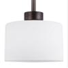 Generation Lighting 6128801EN3-962 Canfield Pendant, 1-Light 9.5 Watts, Brushed Nickel view 2