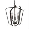 Generation Lighting 3-Light Romee Transitional Pendant Light Fixture Chrome 5134903-05, Modern Ceiling Light Fixture for Home Dcor, Torpedo Bulb Candelabra for Foyer or Living Room Decor view 2