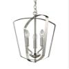 Generation Lighting 3-Light Romee Transitional Pendant Light Fixture Chrome 5134903-05, Modern Ceiling Light Fixture for Home Dcor, Torpedo Bulb Candelabra for Foyer or Living Room Decor view 4