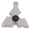 Outdoor Portable EDC Multifunctional Tool Card Screwdriver Hook Bottle Opener Key Buckle view 3