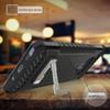 Beyond Cell Trishield Series Compatible with Note9 Case/Military Grade Rugged Cover + [Metal Kickstand]+[Belt Clip Holster] Compatible with Samsung Galaxy Note 9 (2018) - Wood Dark view 4