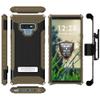 Beyond Cell Trishield Series Compatible with Note9 Case/Military Grade Rugged Cover + [Metal Kickstand]+[Belt Clip Holster] Compatible with Samsung Galaxy Note 9 (2018) - Brown view 2