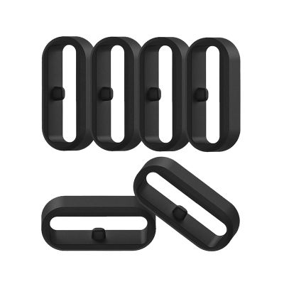 Replacement Fastener Ring Compatible for Garmin Vivoactive 6 5 3, Venu,Venu Sq2, Forerunner 45 55 70 165 170 245 645, Fenix 7S 6S 5S Bands Silicone Connector Security Holder Clips Loop Smartwatch