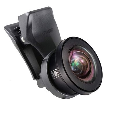 SIRUI Black Upgraded Version 170FE Fisheye Macro Mobile Phone Camera Attachment Lens with Mobile Lens Clip Adapter
