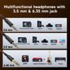 OneOdio Pro-30 Over Ear Headphone, Wired Premium Stereo Sound Headsets with 50mm Driver, Foldable Comfortable Headphones with Protein Earmuffs and Shareport for Recording Monitoring Podcast PC view 3