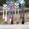 Harlorki 3 PCS Multi-function Skull EDC Tool Pocket Stainless Steel Key Ring Bottle Opener view 3