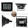JCHENG SECURITY JC 210ft Infrared Illuminator, 20 LEDs 90 Degree Wide Angle IR Illuminator for Night Vision,Waterproof LED Infrared Flood Light Black view 3