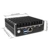 Protectli Vault FW2B - 2 Port, Firewall Micro Appliance/Mini PC - Intel Dual Core, AES-NI, Barebone view 3