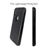DistinctInk Case for iPhone X/XS (5.8" Screen) - Replacement for OtterBox Commuter Black Custom Case - Black Grey US Flag United States - Show Your Love of the United States of America view 4